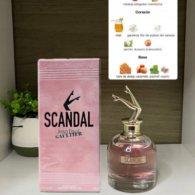JEAN PAUL GAULTIER SCANDAL FEM EDP 80ML